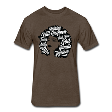 Load image into Gallery viewer, Fitted Cotton/Poly T-Shirt by Next Level - heather espresso