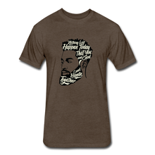 Load image into Gallery viewer, Fitted Cotton/Poly T-Shirt by Next Level - heather espresso