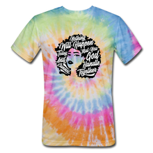 Load image into Gallery viewer, Benediction Afro Tie Dye T-Shirt - rainbow