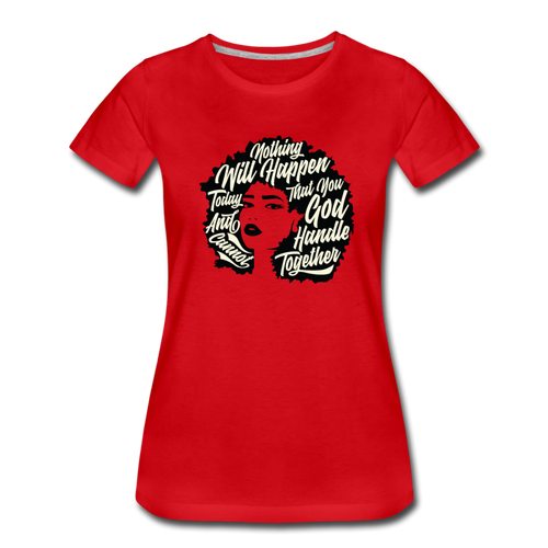 Women’s Premium T-Shirt (Divine Color Collection) - red