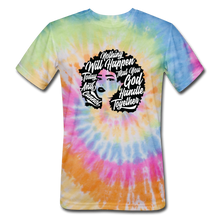 Load image into Gallery viewer, Benediction Afro Tie Dye T-Shirt - rainbow
